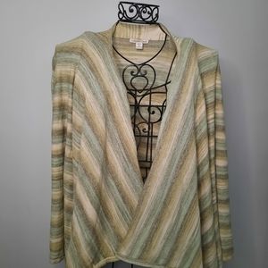 Coldwater Creek Open Front Cardigan 2X